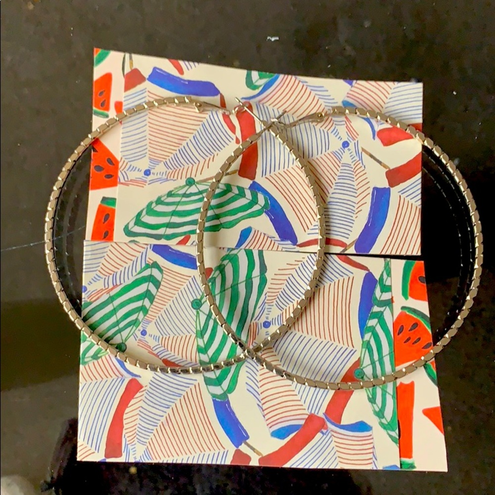 Silver Hoop Earrings